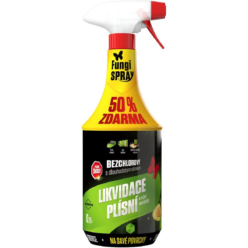 Stachema Fungi spray Likvidácia plesní bezchlórový dezinfekčný prípravok 500 ml + 50% avokádo
