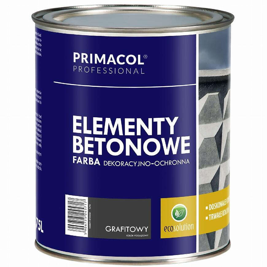 E-shop Betónové prvky dekoratívna a ochranná farba grafitová 0,75 L