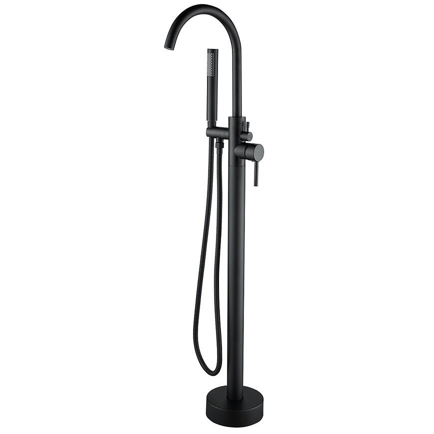 Batéria vaňová voľne stojaca Evra čierna