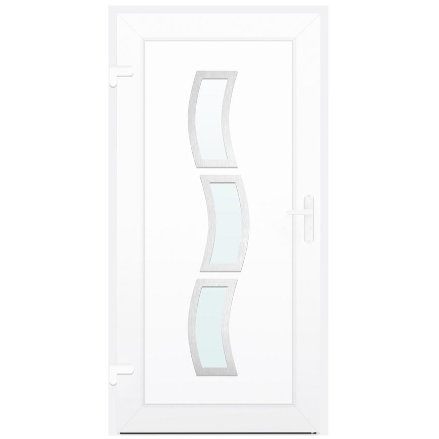 Dvere vchodové D16 90L biele