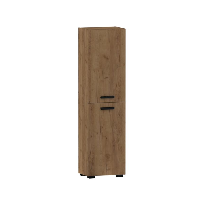 Vysoká skrinka do kúpeľne Plain 40 2D nohy Dub Craft