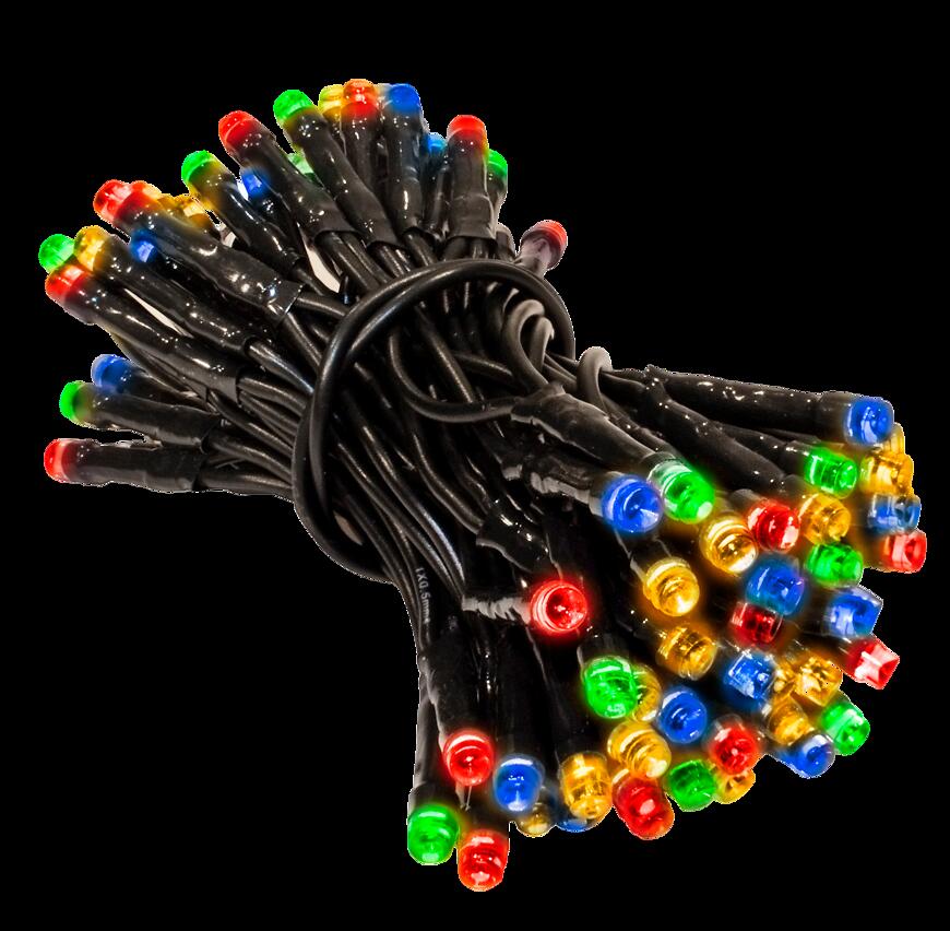 Vianočné svetielka LED 100l 652/21 vonkajšie Multi