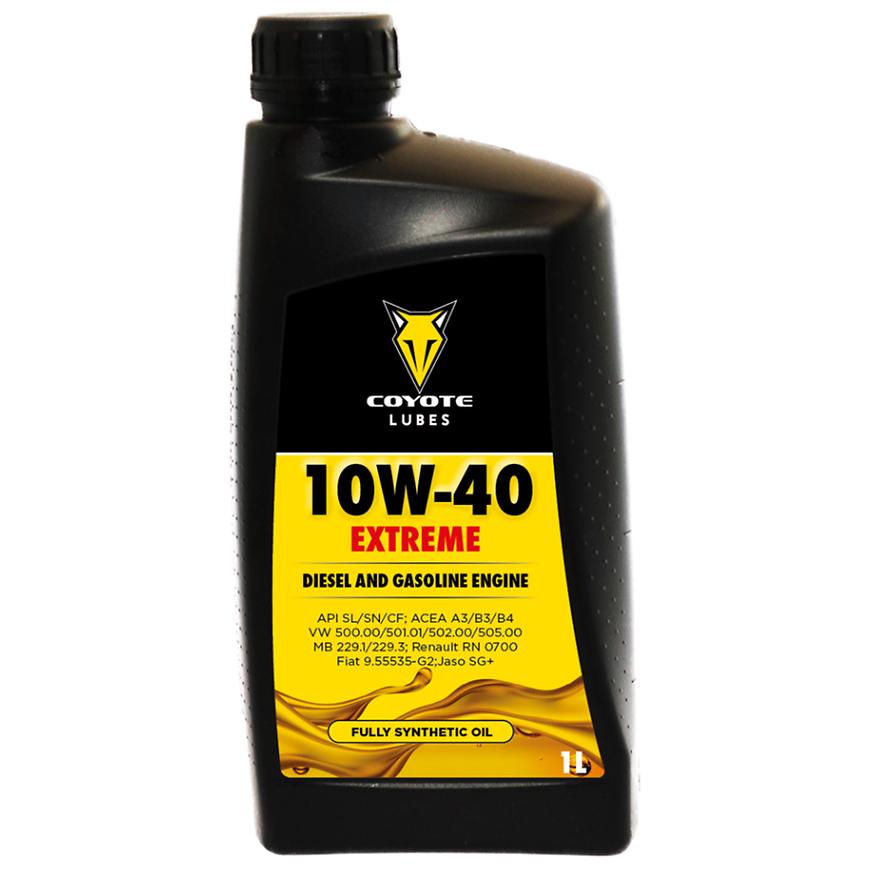 E-shop Coyote Lubes 10W-40 Extreme 1 l