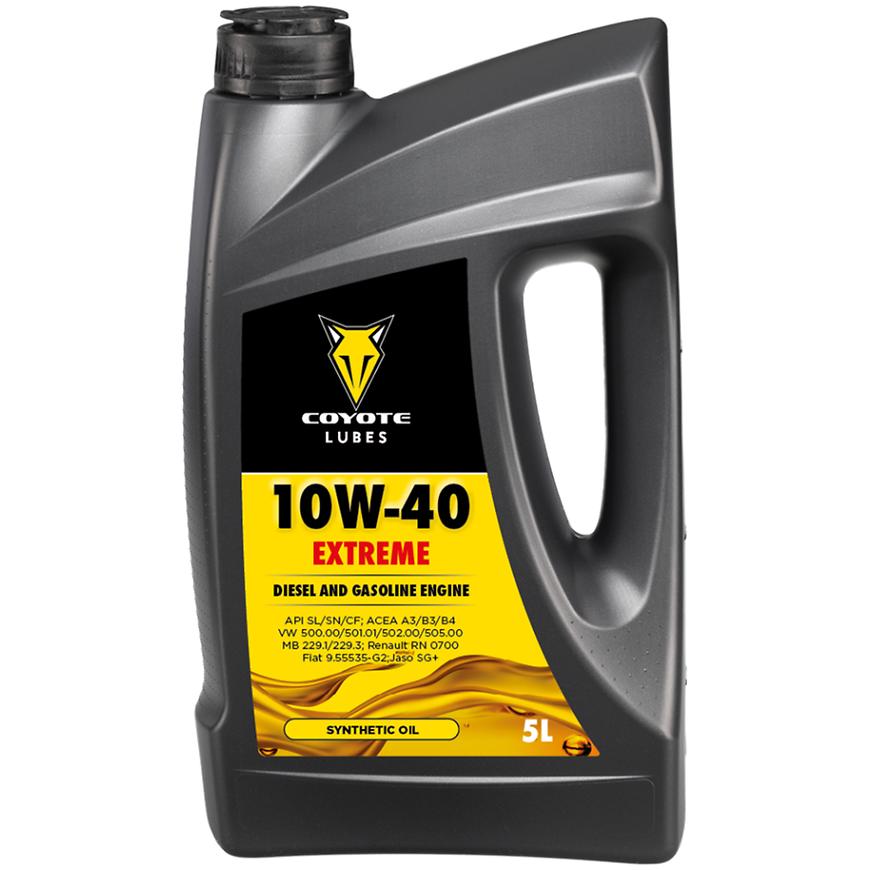 E-shop Coyote Lubes 10W-40 Extreme 5 l