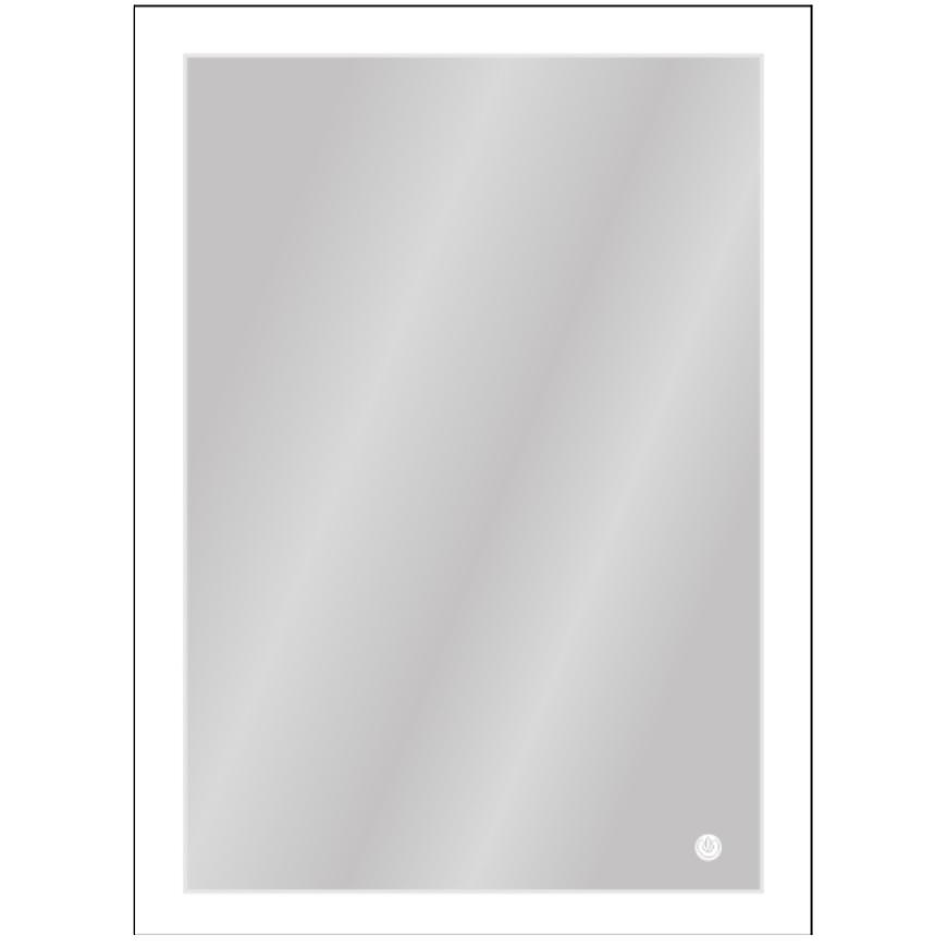 Zrkadlo LED 40 + dotykový spínač 60X80