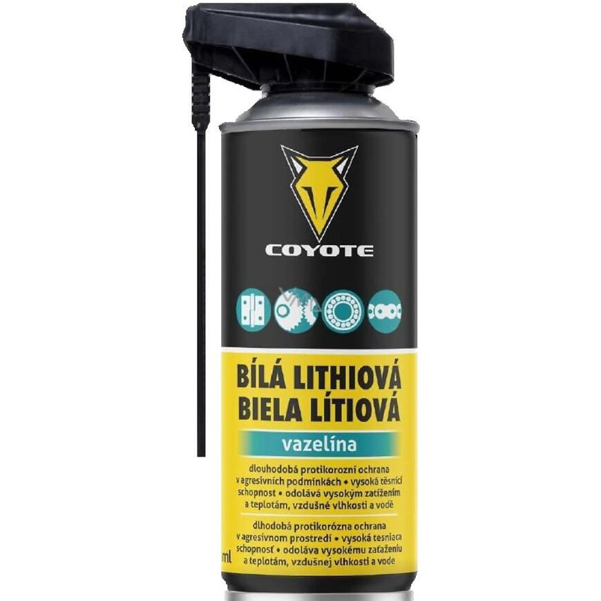 E-shop Coyote Biela lítiová vazelína 400 ml