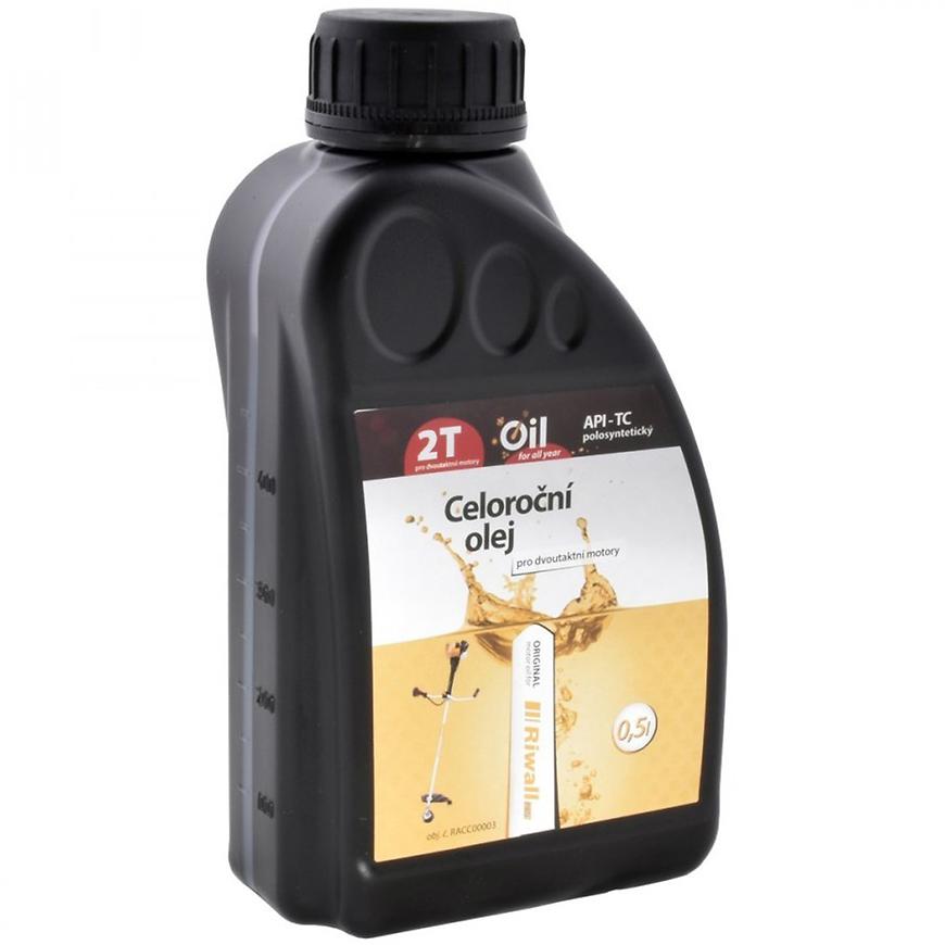 E-shop Celoročný olej Riwall 2T 0,5 l