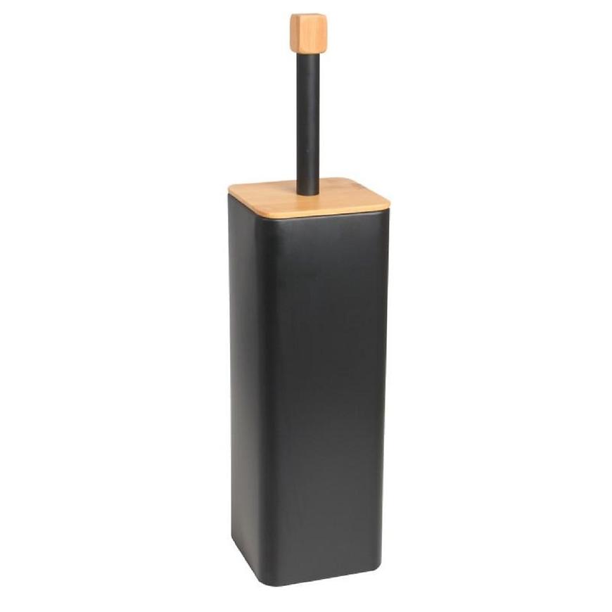 Kefa WC čierna bambus AMBA-BLK