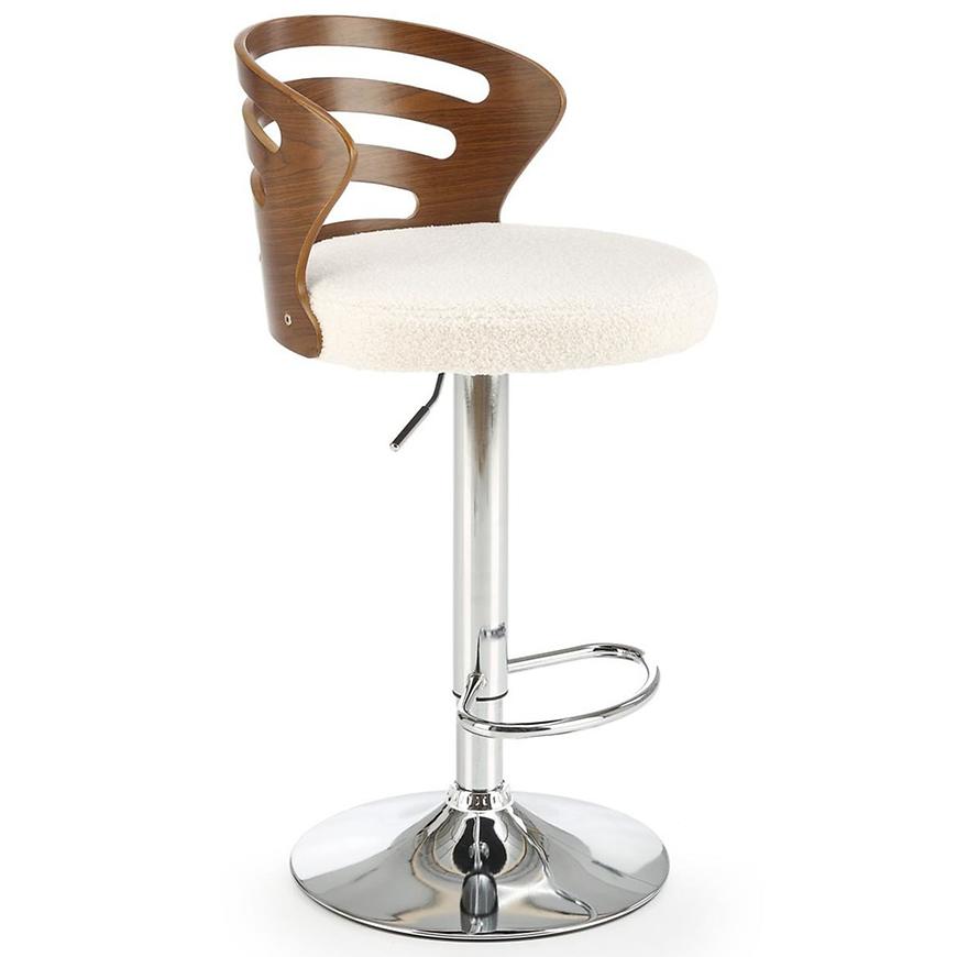 E-shop Barová Stolička H109 krém/orech