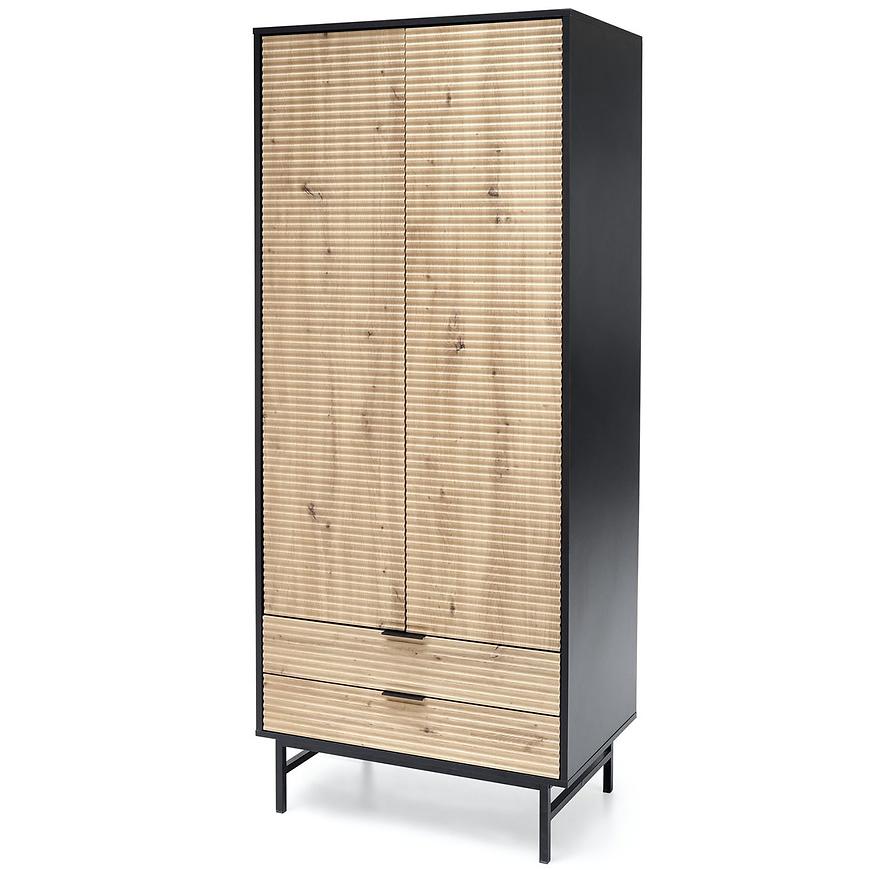 E-shop Skriňa Murano S-1 dub artisan/čierna