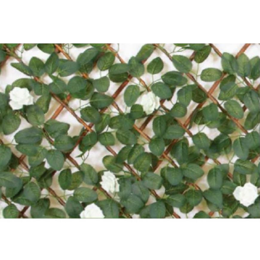 Zástena umelé listy 90x180 vrb.mreža 7 cm WXX30881