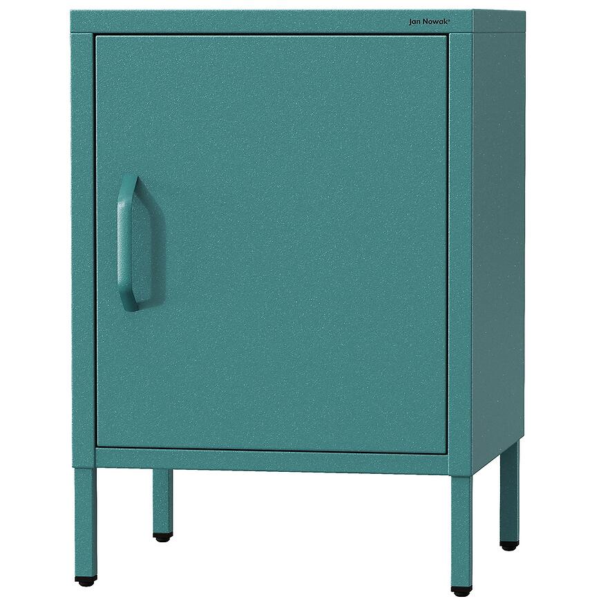 Nočný stolík kovový Mia Modern Sea Green
