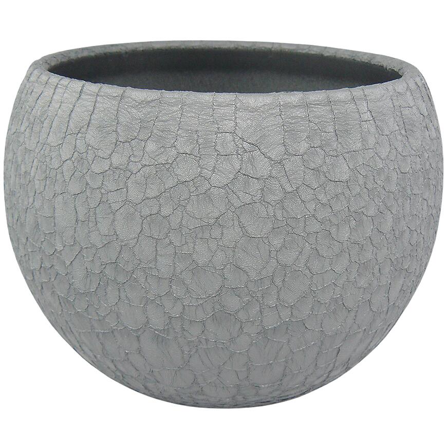 E-shop Obal guľa Lizard 17 cm grafit