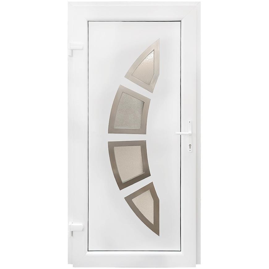 Dvere vchodové Zagrzeb D31 90L biele