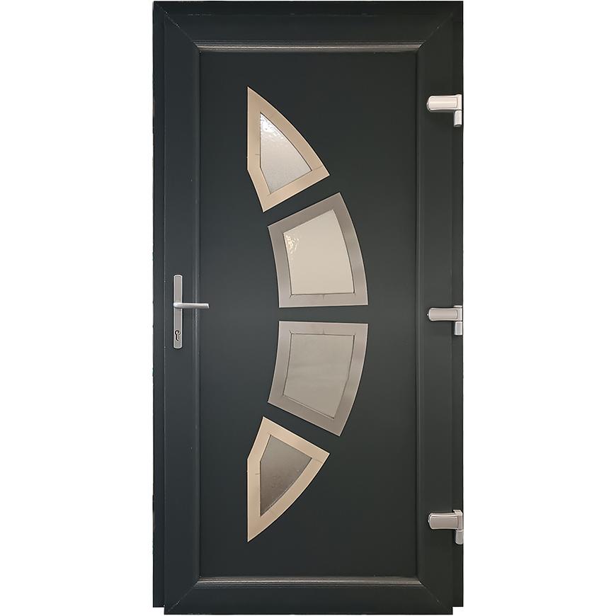Dvere vchodové Zagrzeb D31 90P antracit