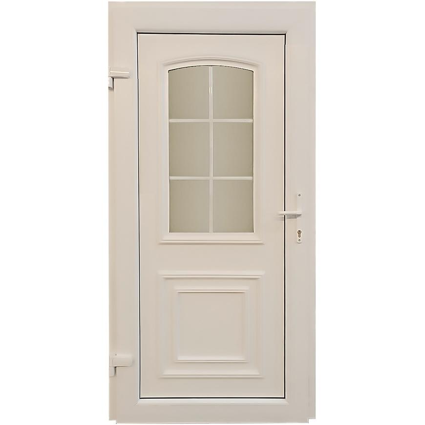 Dvere vchodové Rijeka D34 90P 98x198x7 biela