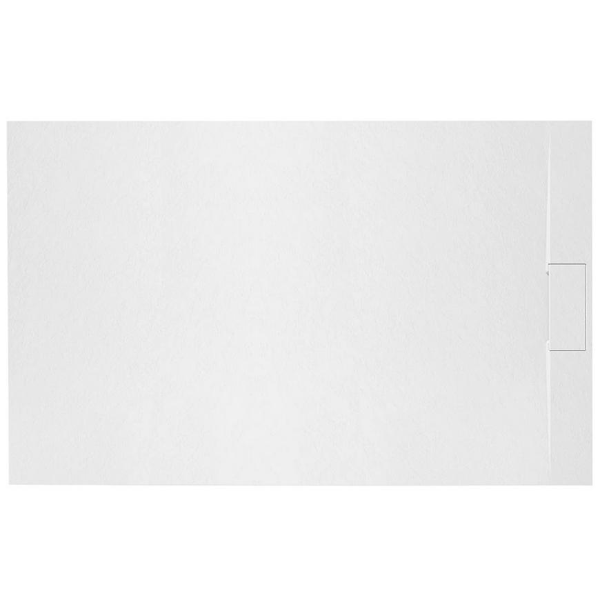 Vanička obdĺžniková Bazalt white 80x120