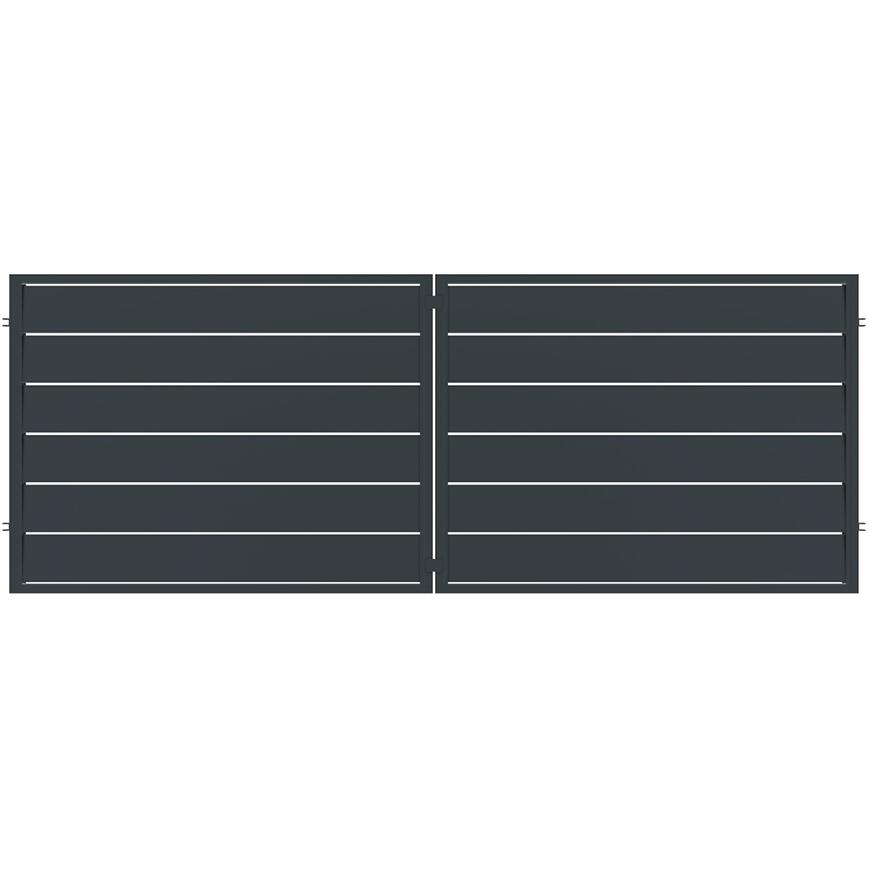 E-shop Brána Novara 400x150 ZN RAL7024 mat