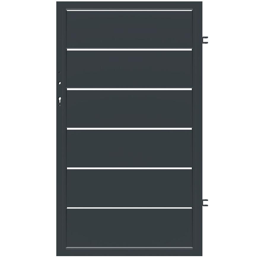 E-shop Bránka Novara pravá 90x150 ZN RAL7024 mat