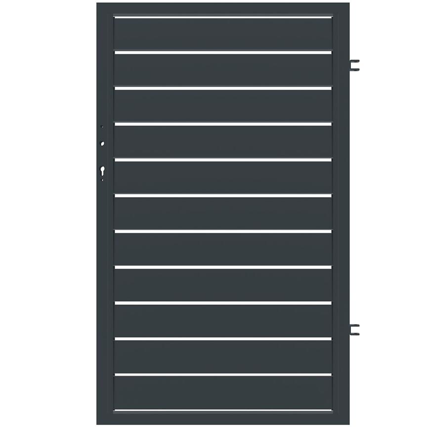 E-shop Bránka Salerno pravá 90x150 ZN RAL7024 mat
