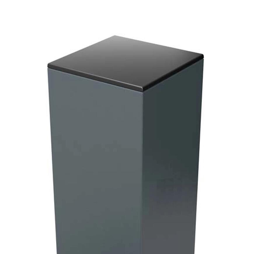 E-shop Hladký stĺp Salerno/Novara 10x10x220 RAL7024 mat