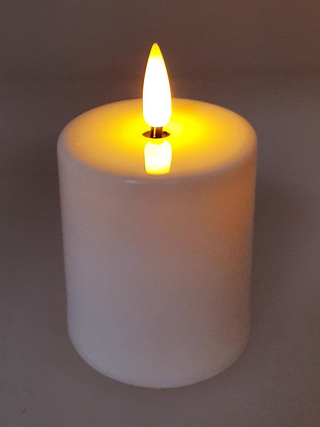 E-shop Sviečka LED biela