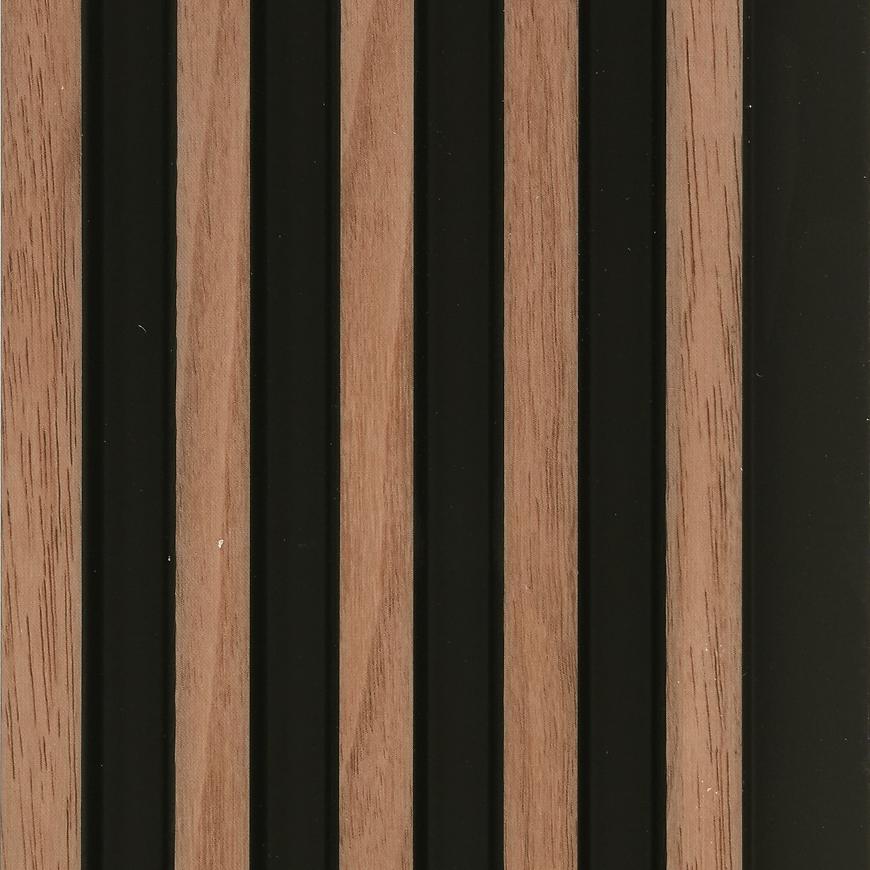 Lamelový panel MODERN LINE SLIM Walnut Black 12x122x2650mm