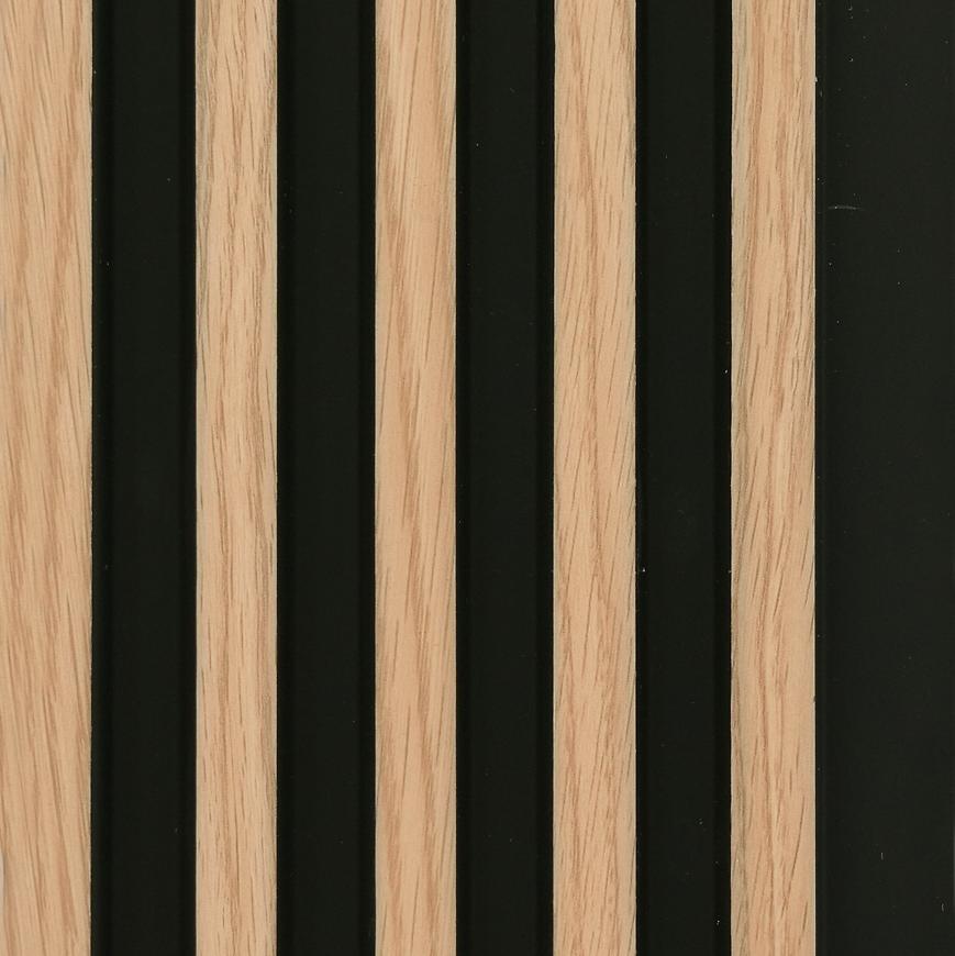 Lamelový panel MODERN LINE SLIM Oak Black 12x122x2650mm
