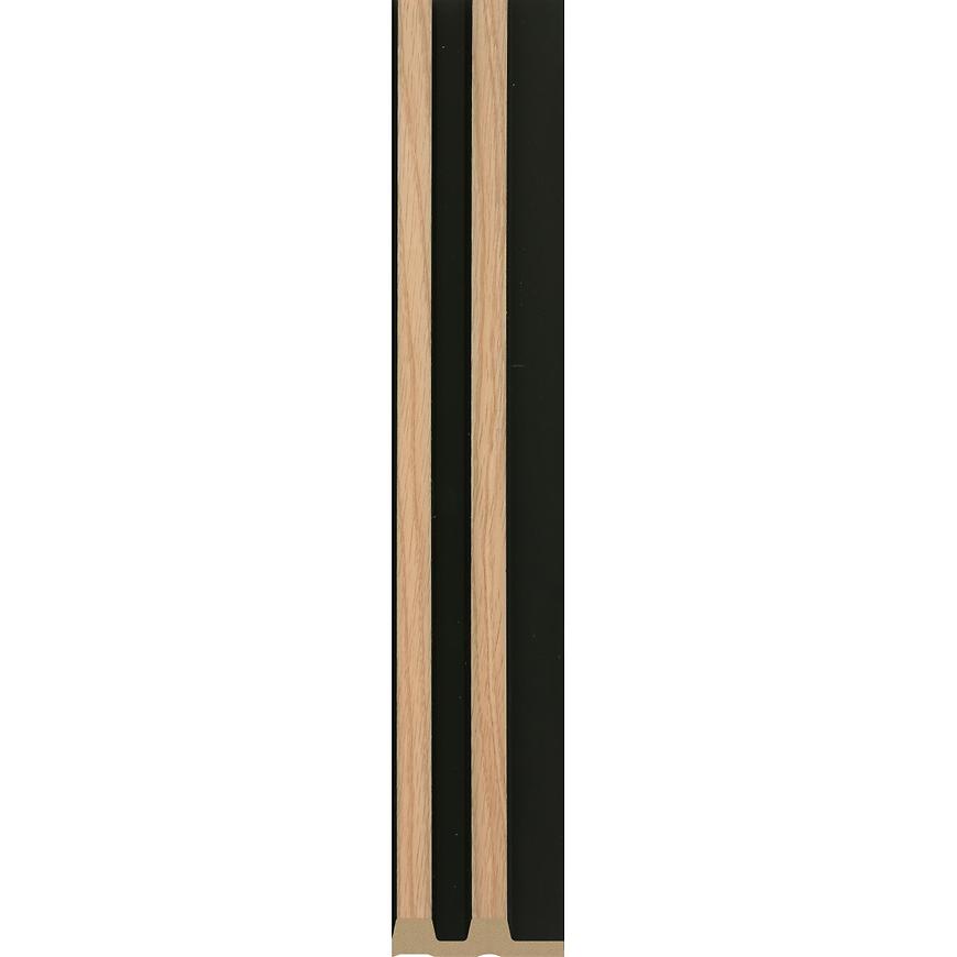 Dokončovacia lišta pravá MODERN SLIM dub Black 2.65m
