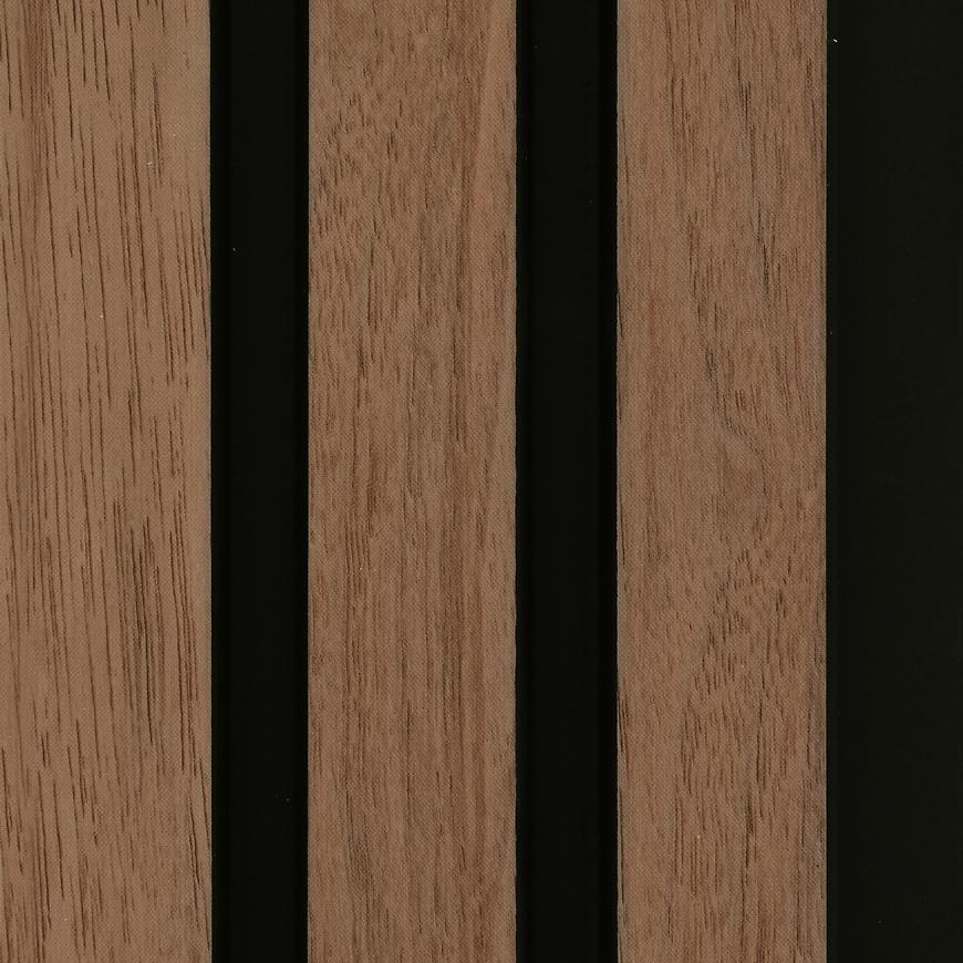 Lamelový panel MODERN LINE NORMAL Walnut Black 12x122x2650mm