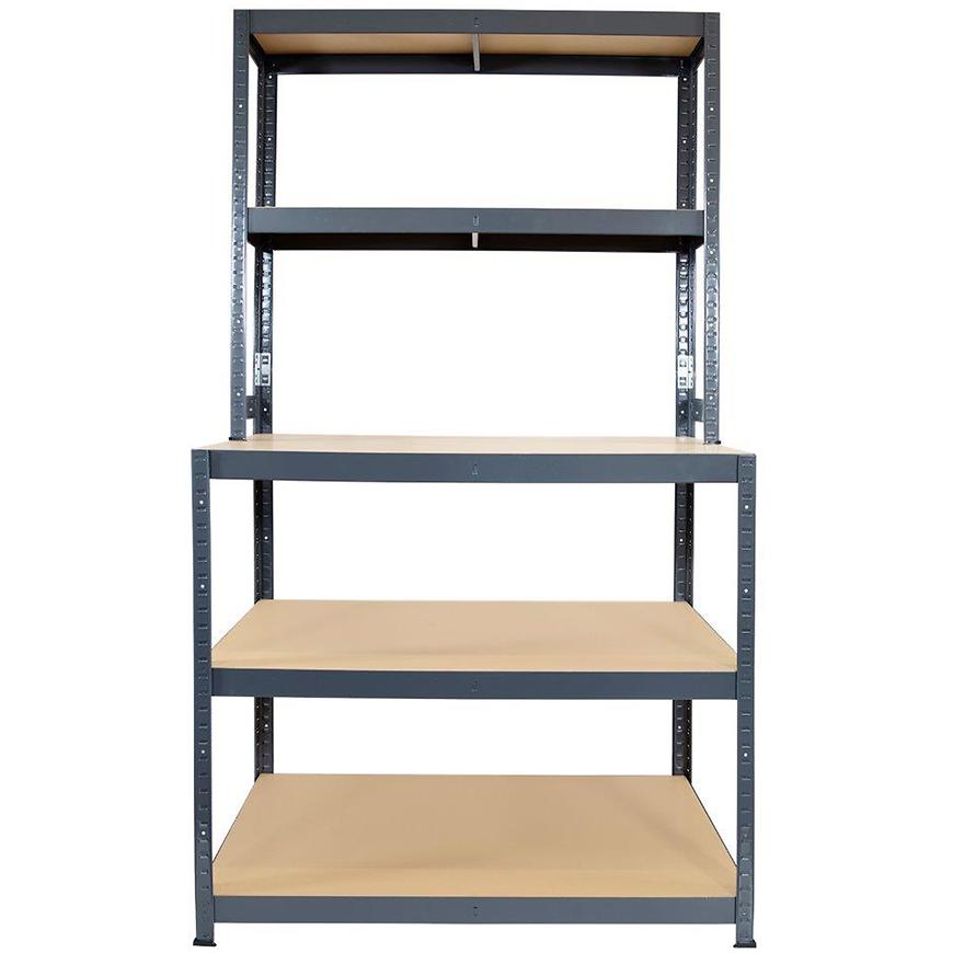 Regál kovový skladovací R200 Multi 180x100x30 - 100/200 kg