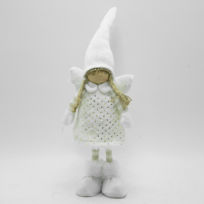 Anjel biely 15x10x45 cm