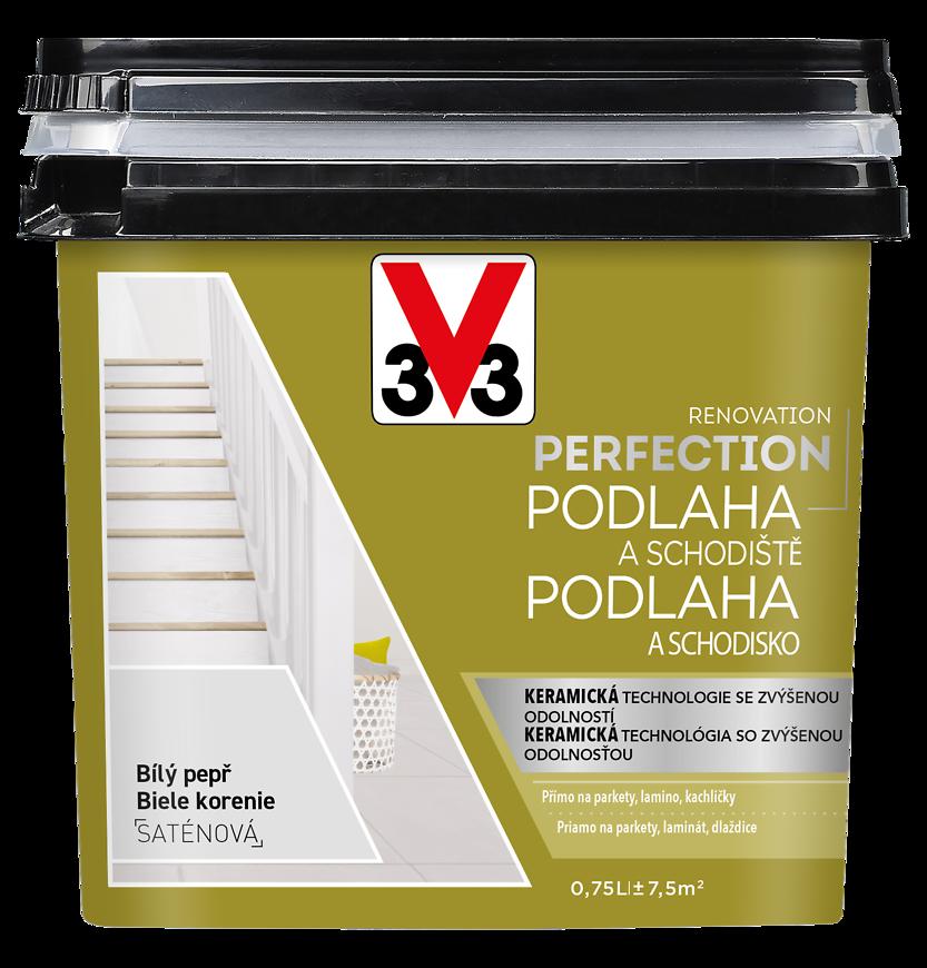 E-shop V33 Renovation Perfection Podlaha a schodisko biele korenie 0.75l