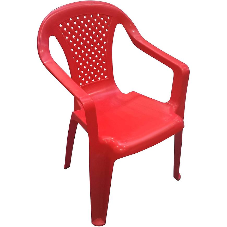 Stolička detská červená