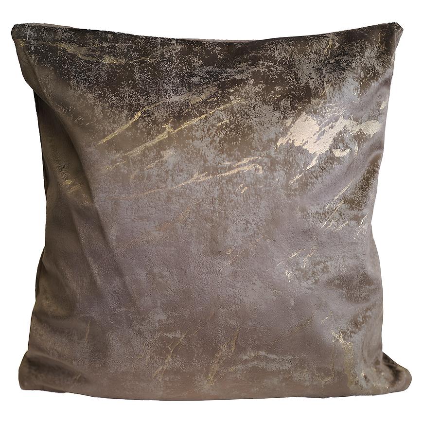 Obliečka Plain Velvet YX514 40x40cm hnedá