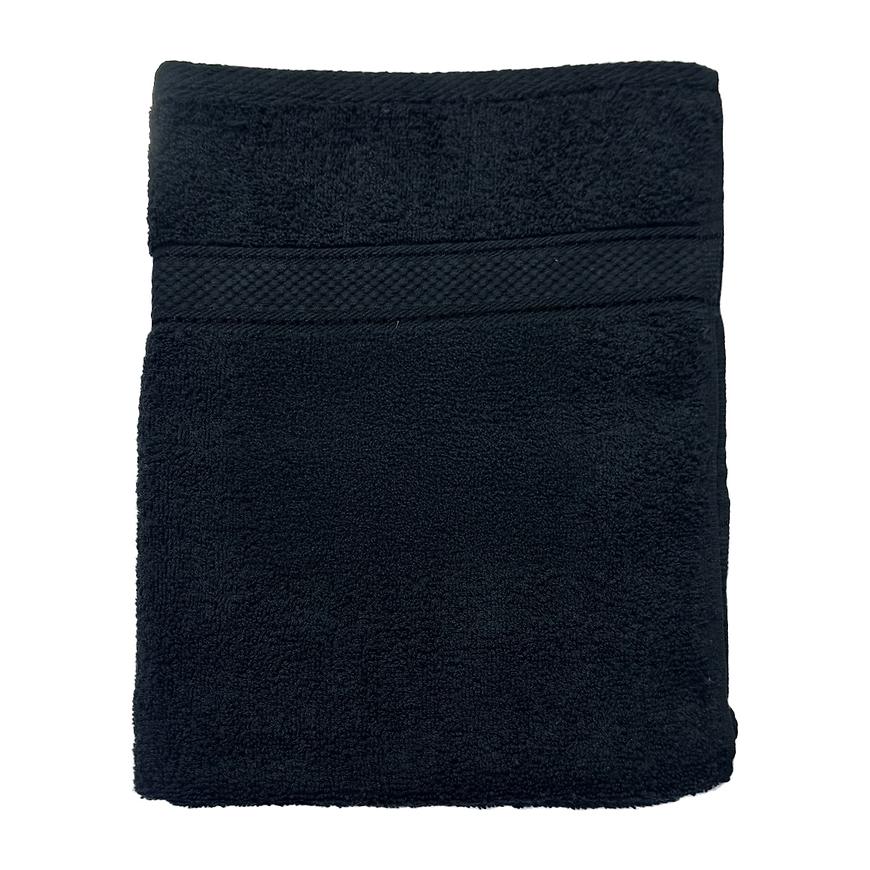 Uterák viskóza Fancy 50x100 cm čierny