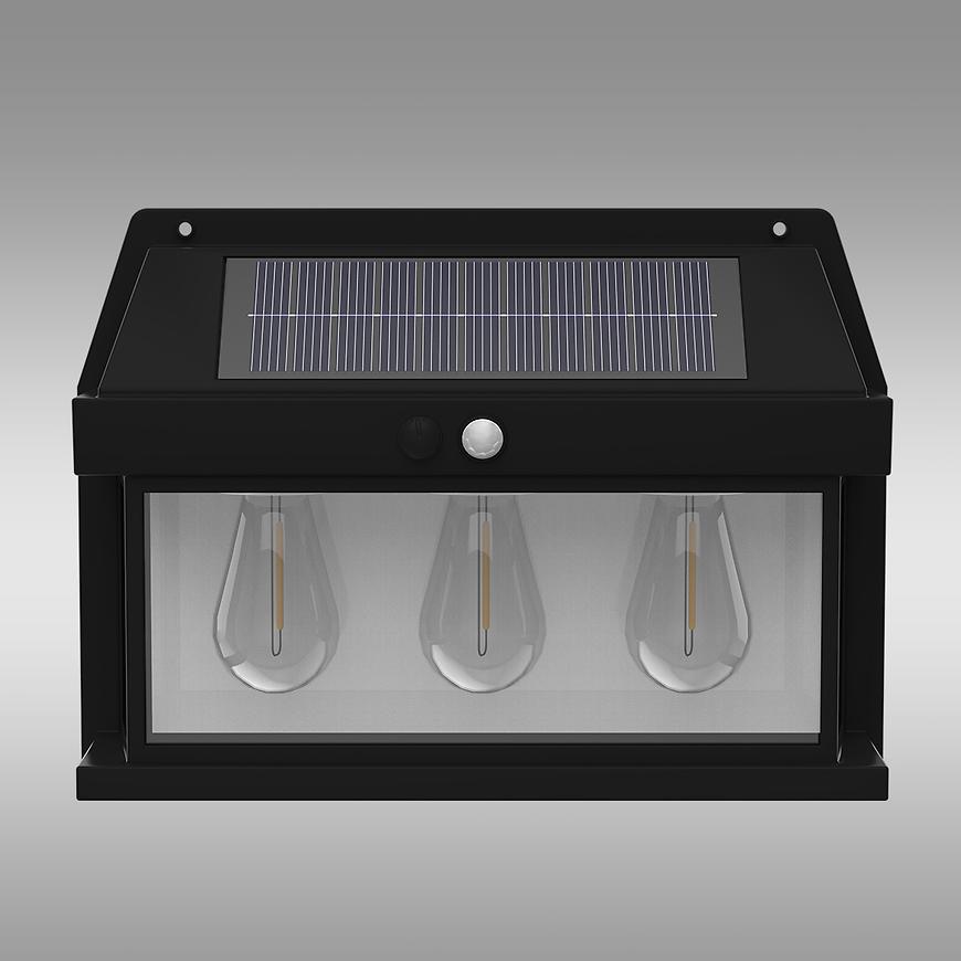 Nástenná lampa solárna snímač pohybu Pir Talin 3 46826 KD3