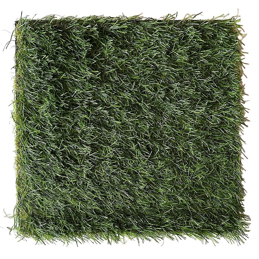 Plastová dlaždica - umelý trávnik 300x300 mm
