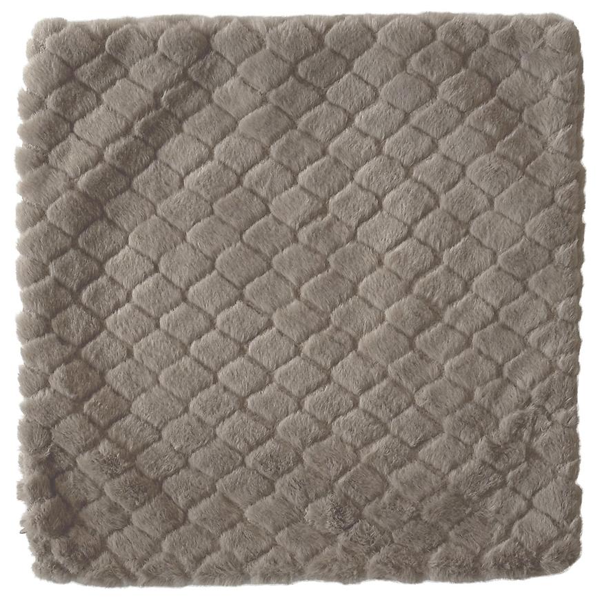 Dekoračná obliečka na vankúš KX239-101s 40x40 cm svetlohnedá
