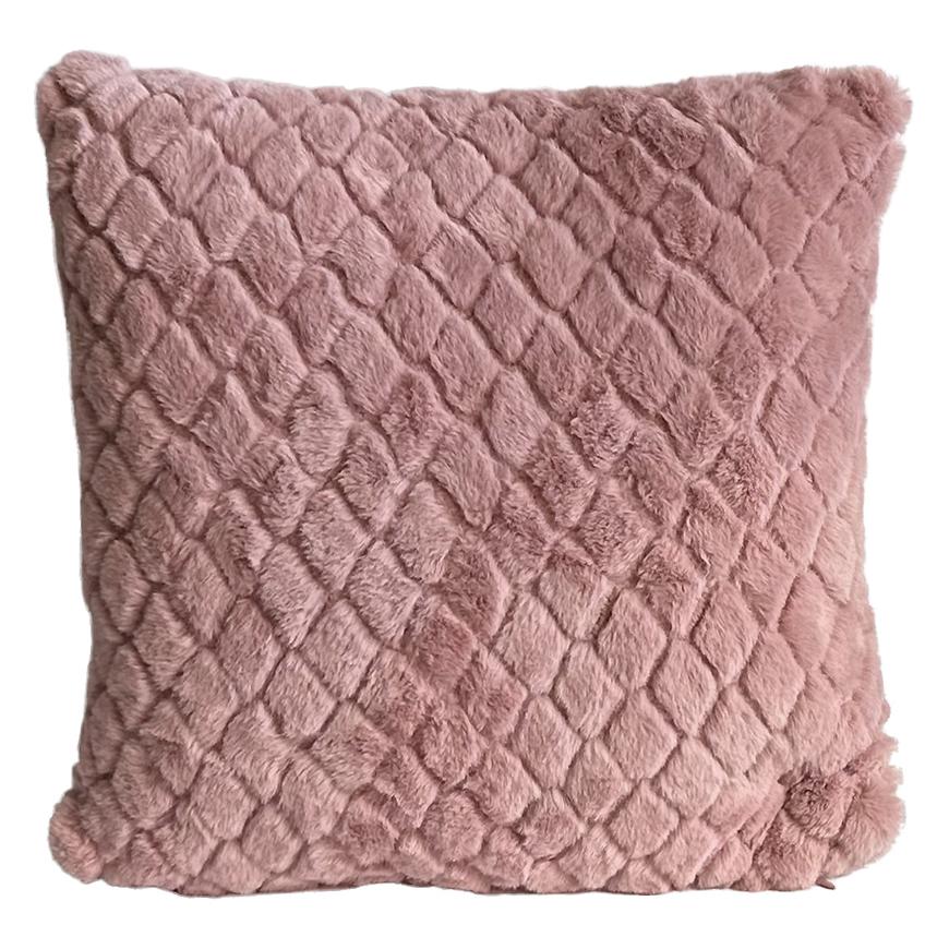 Dekoračná obliečka na vankúš KX239-101s 40x40 cm ružová