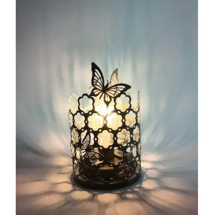 Dekoračná solárna lampa – motýľ DDHH24067