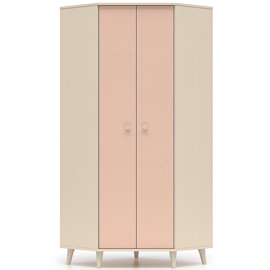 Skriňa Mevel 01 Púštny piesok/Millenial Pink