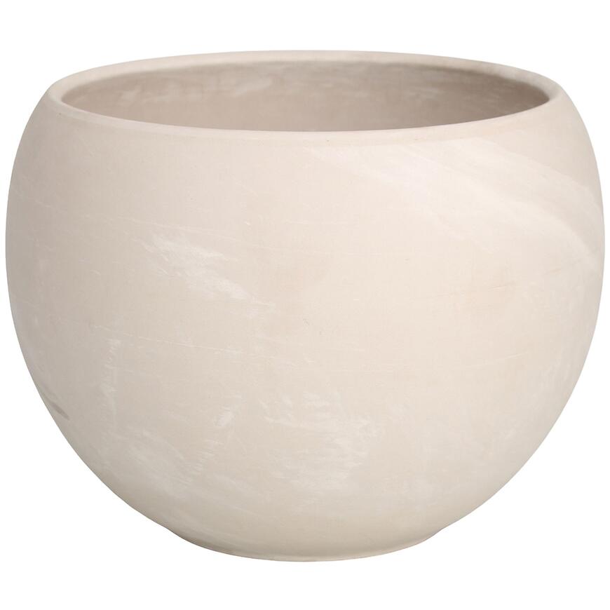E-shop Obal na kvetináč guľatý granit 14 cm