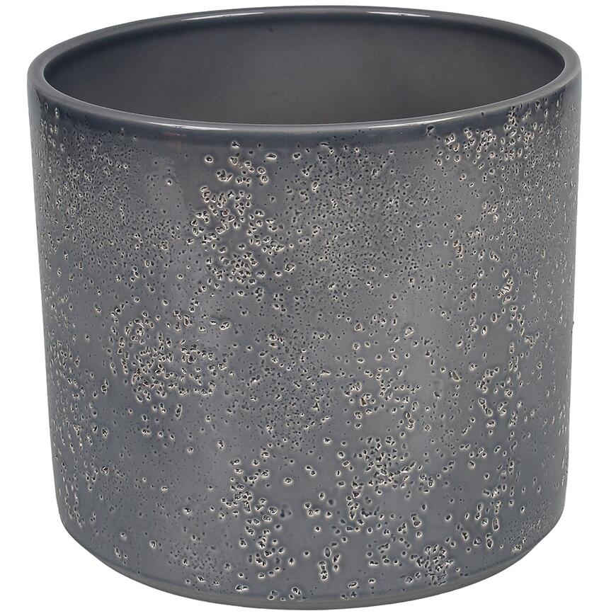 E-shop Obal na kvetináč Pillar Lava 17 cm sivý