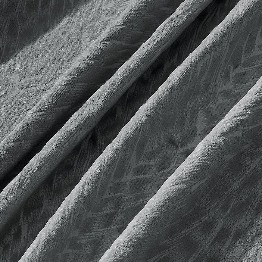 Záclonový materiál EMMA VET447/4/210GSM sivá Tovar na mieru