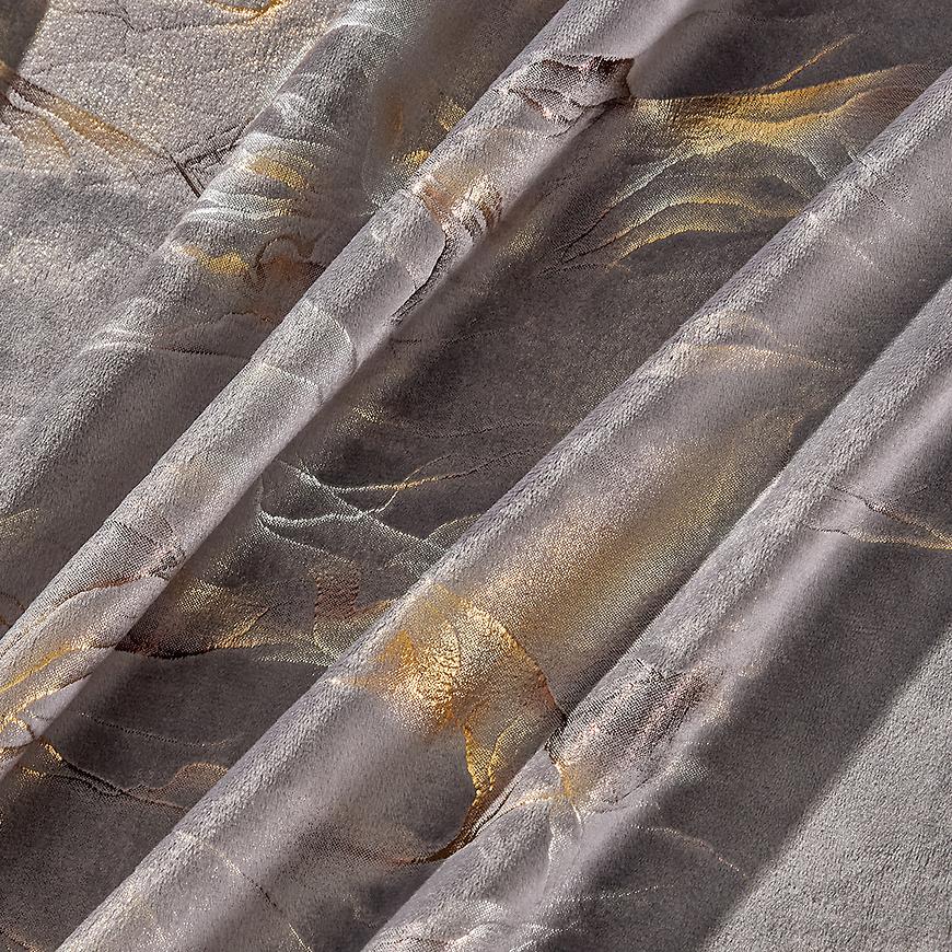 Záclonový materiál GOLDY VET479/4/210GSM sivá Tovar na mieru