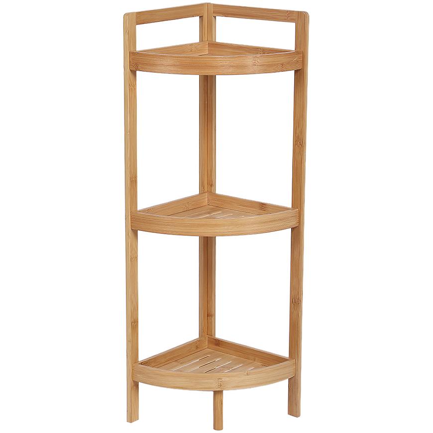 Regál 3-Poličkový Bambus 23.3x23x77cm Sca0208aa-A
