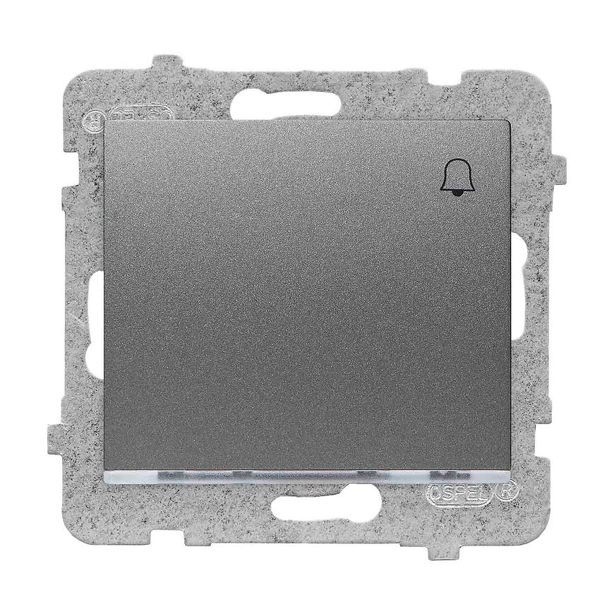 Vypínač zvonček s podsvietením Sigma ŁP-6DS/M.GR