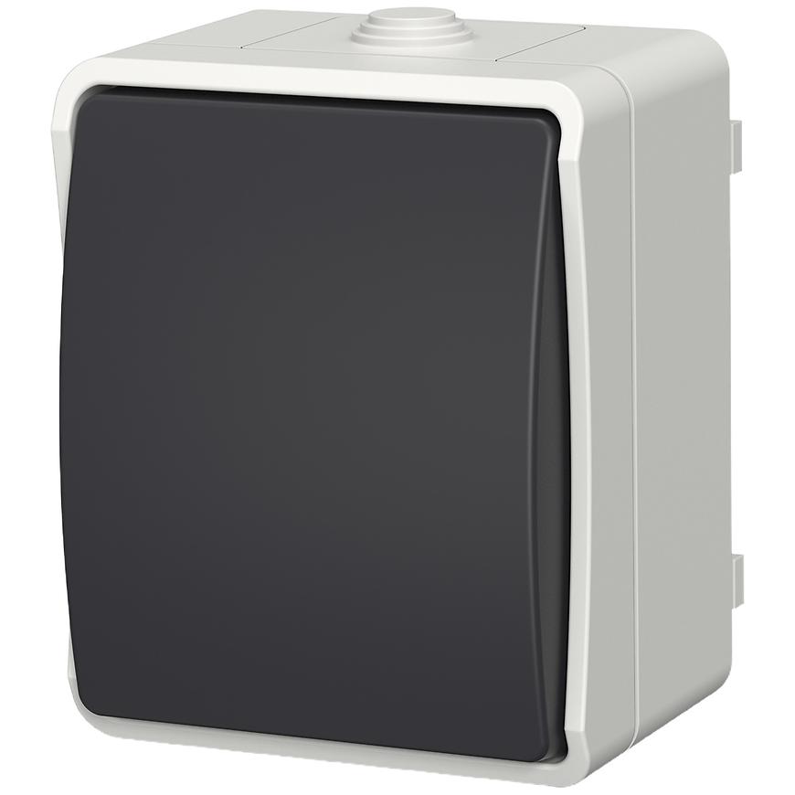 Univerzálny konektor AQUA PLUS IP54 grey 40110