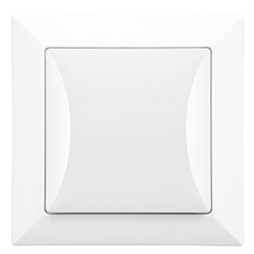 Jednopólový vypínač POLA white 33021